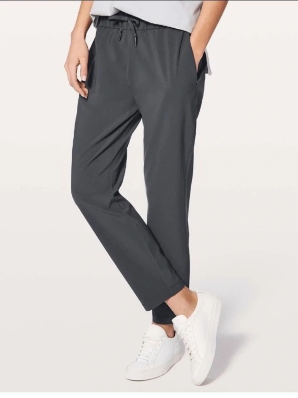 Lululemon On The Fly 7/8 Pants - Grey